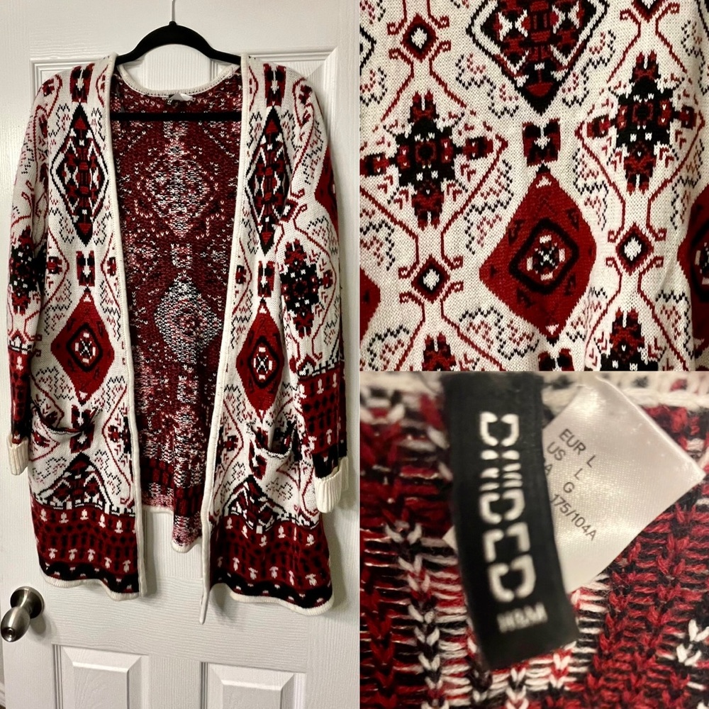Divided H&M Cardigan/Aztec inspired